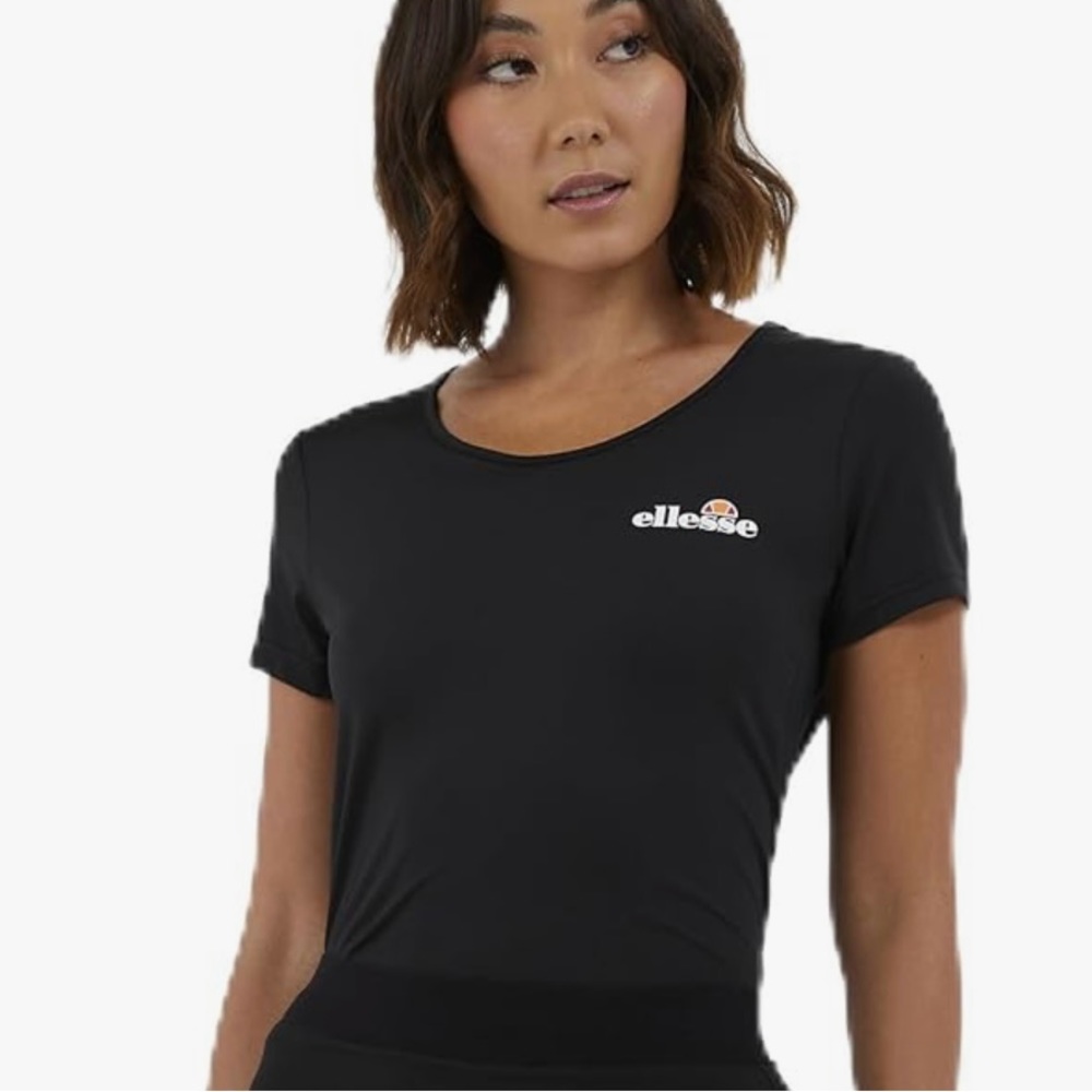 Ellesse Barbana Tee - Black/Large/Womens